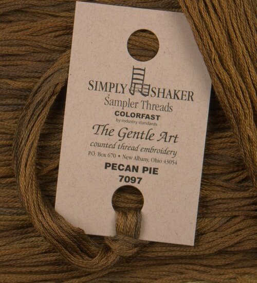 The Gentle Art, Simply Shaker Threads - Pecan Pie, 7097