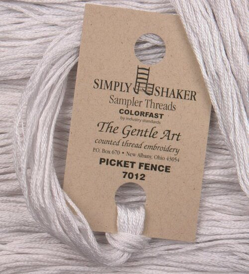 The Gentle Art, Simply Shaker Threads - Picket Fence, 7012