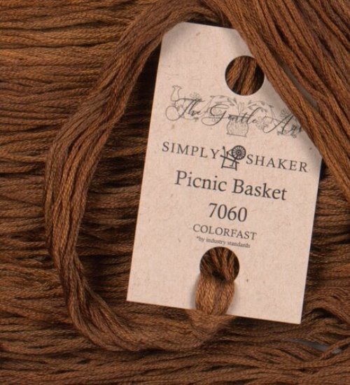 The Gentle Art, Simply Shaker Threads - Picnic Basket, 7060