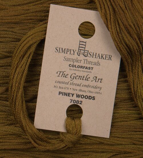 The Gentle Art, Simply Shaker Threads - Piney Woods, 7082