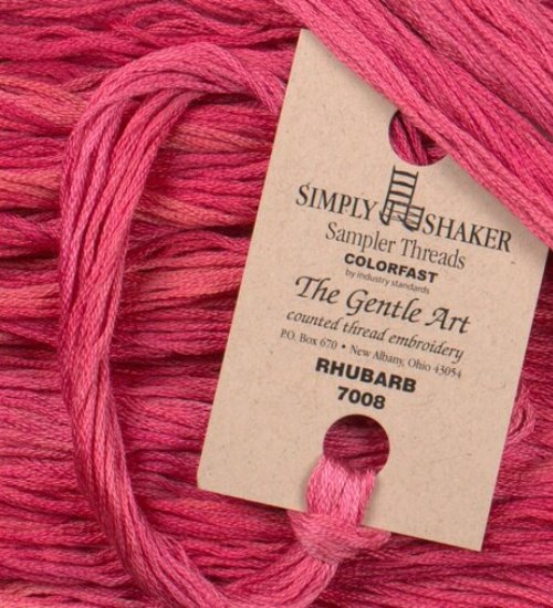 The Gentle Art, Simply Shaker Threads - Rhubarb, 7008