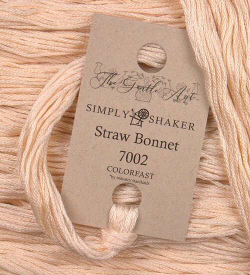 The Gentle Art, Simply Shaker Threads - Straw Bonnet, 7002