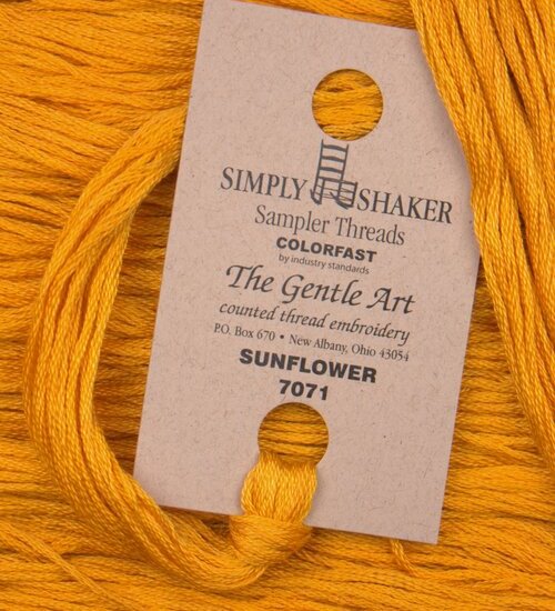 The Gentle Art, Simply Shaker Threads - Sunflower, 7071