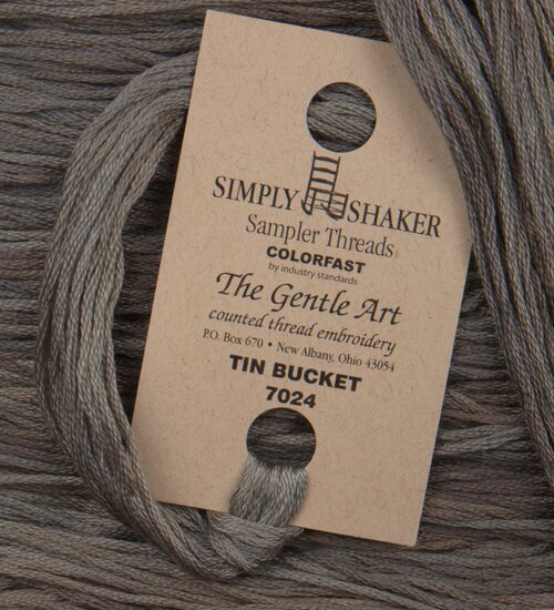 The Gentle Art, Simply Shaker Threads - Tin Bucket, 7024