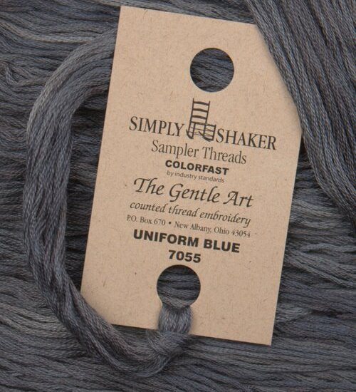 The Gentle Art, Simply Shaker Threads - Uniform Blue, 7055