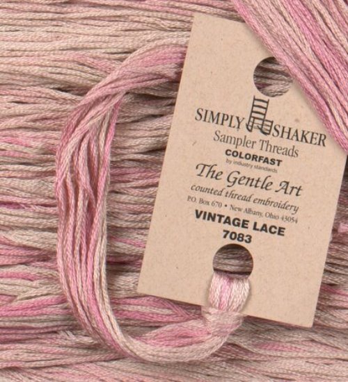 The Gentle Art, Simply Shaker Threads - Vintage Lace, 7083