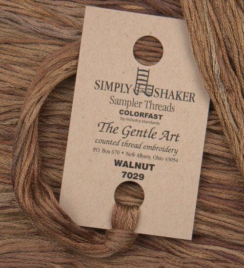 The Gentle Art, Simply Shaker Threads - Walnut, 7029