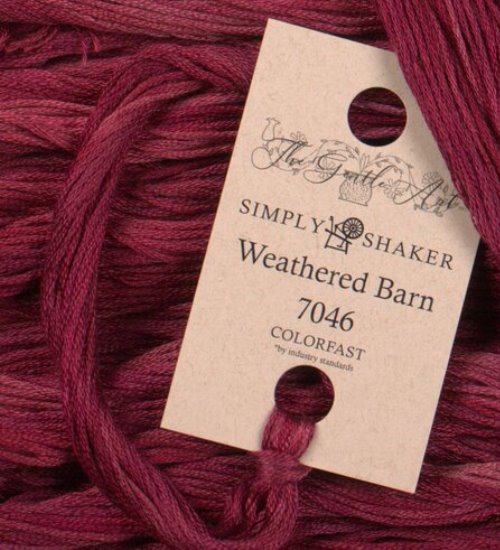 The Gentle Art, Simply Shaker Threads - Weathered Barn, 7046