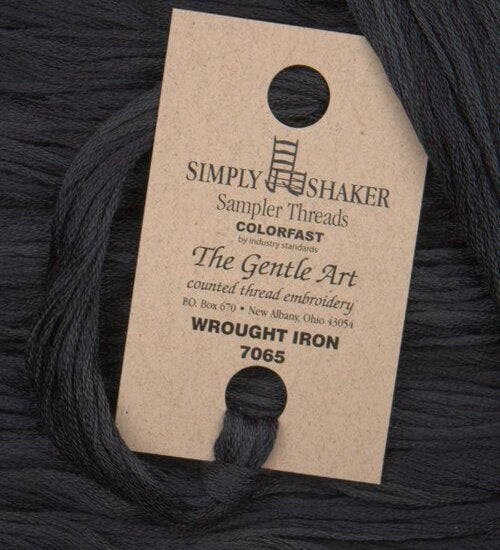 The Gentle Art, Simply Shaker Threads - Wrought Iron, 7065