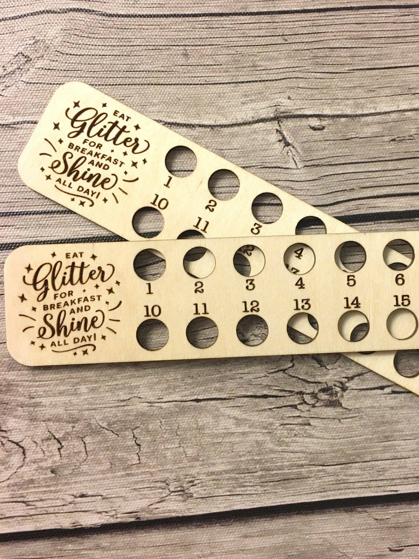 wooden thread keeper