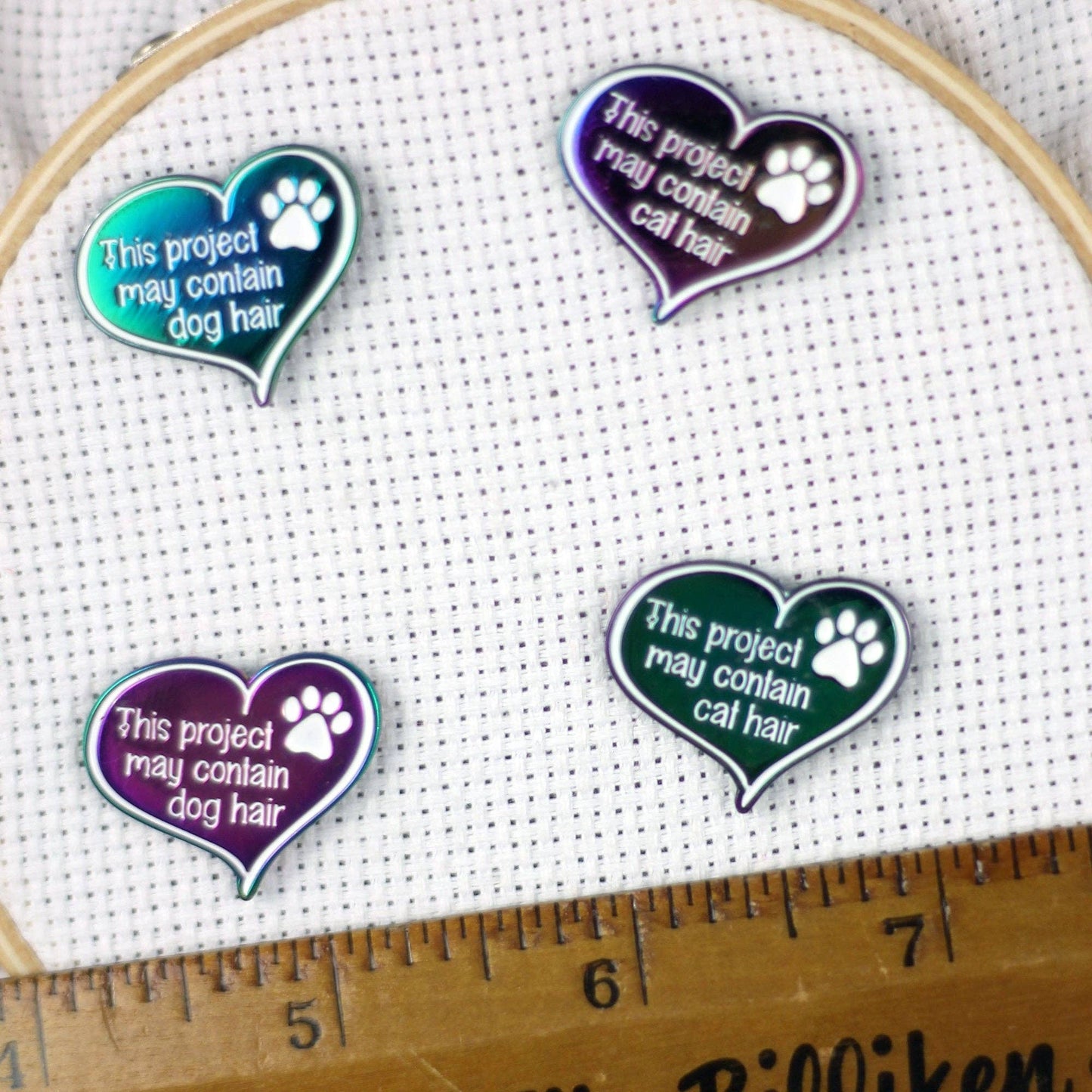 This Project May Contain Hair needle minder