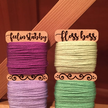 wooden bobbin for 5 color
