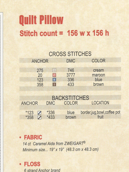 Quilt Pillow - 03-128 L