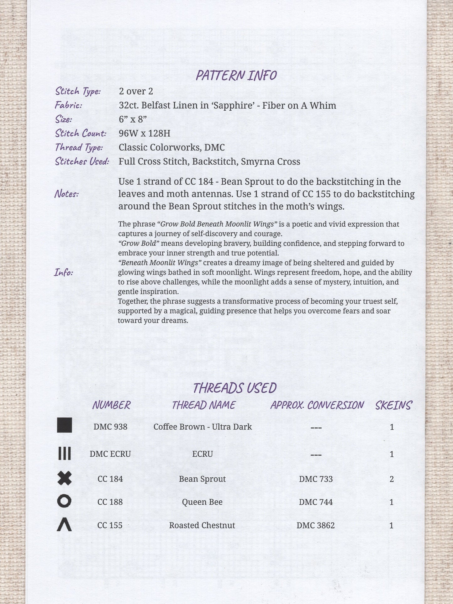 Beneath Moonlit Wings - #49