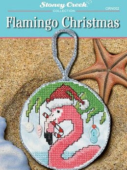 Flamingo Christmas - ORN002 (w/ kit)