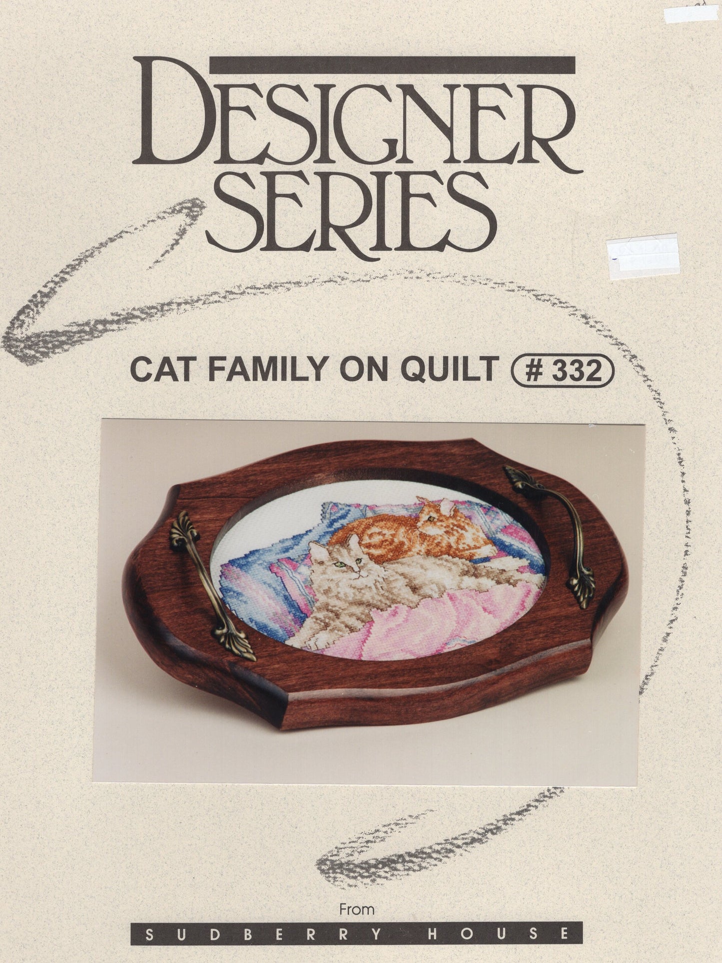 Sudberry House: Designer Series, Cat Family on Quilt - #332