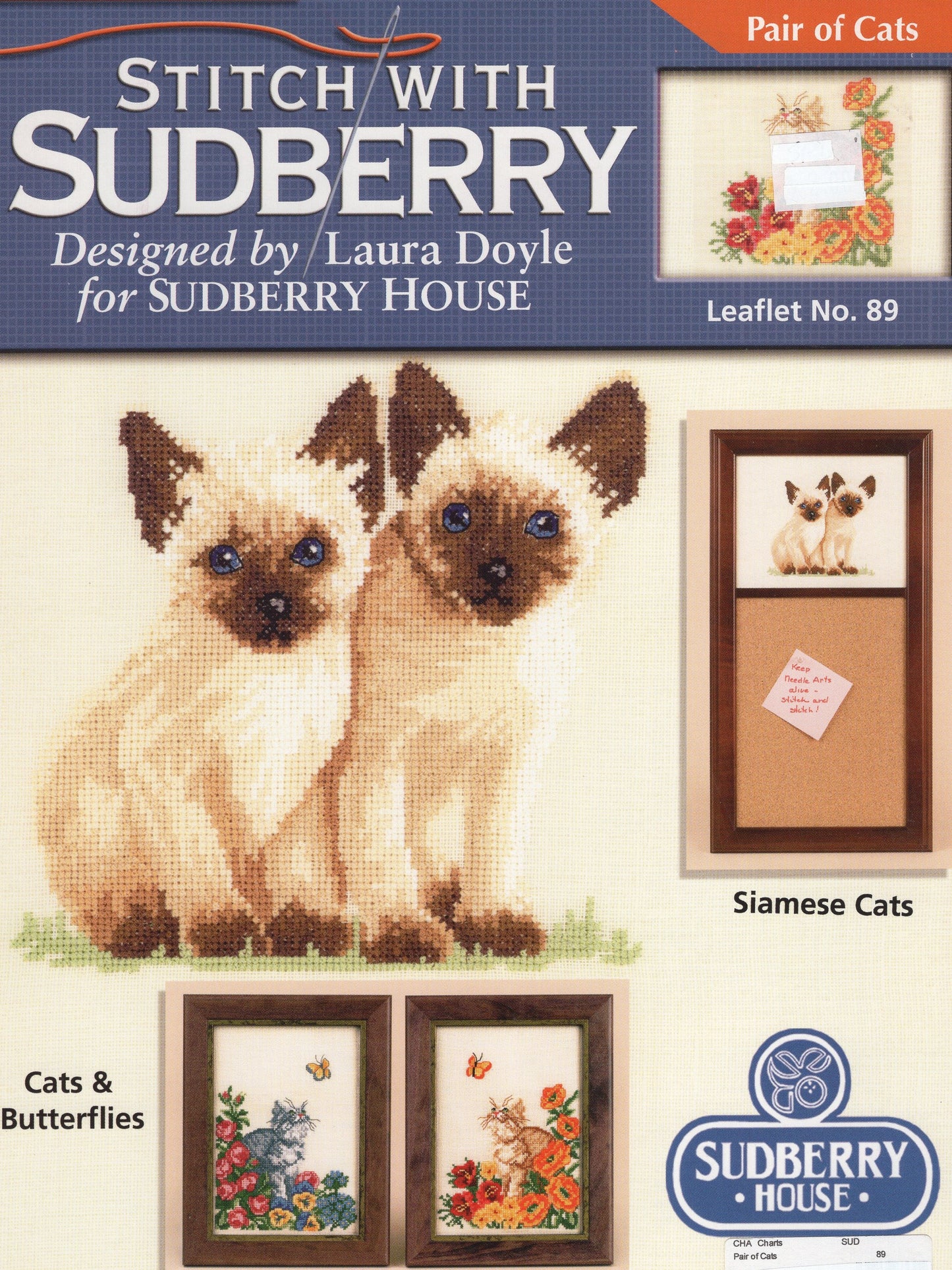 Stitch with Sudberry Pair of Cats - #89