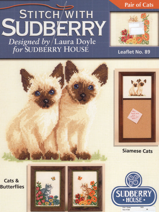 Stitch with Sudberry Pair of Cats - #89