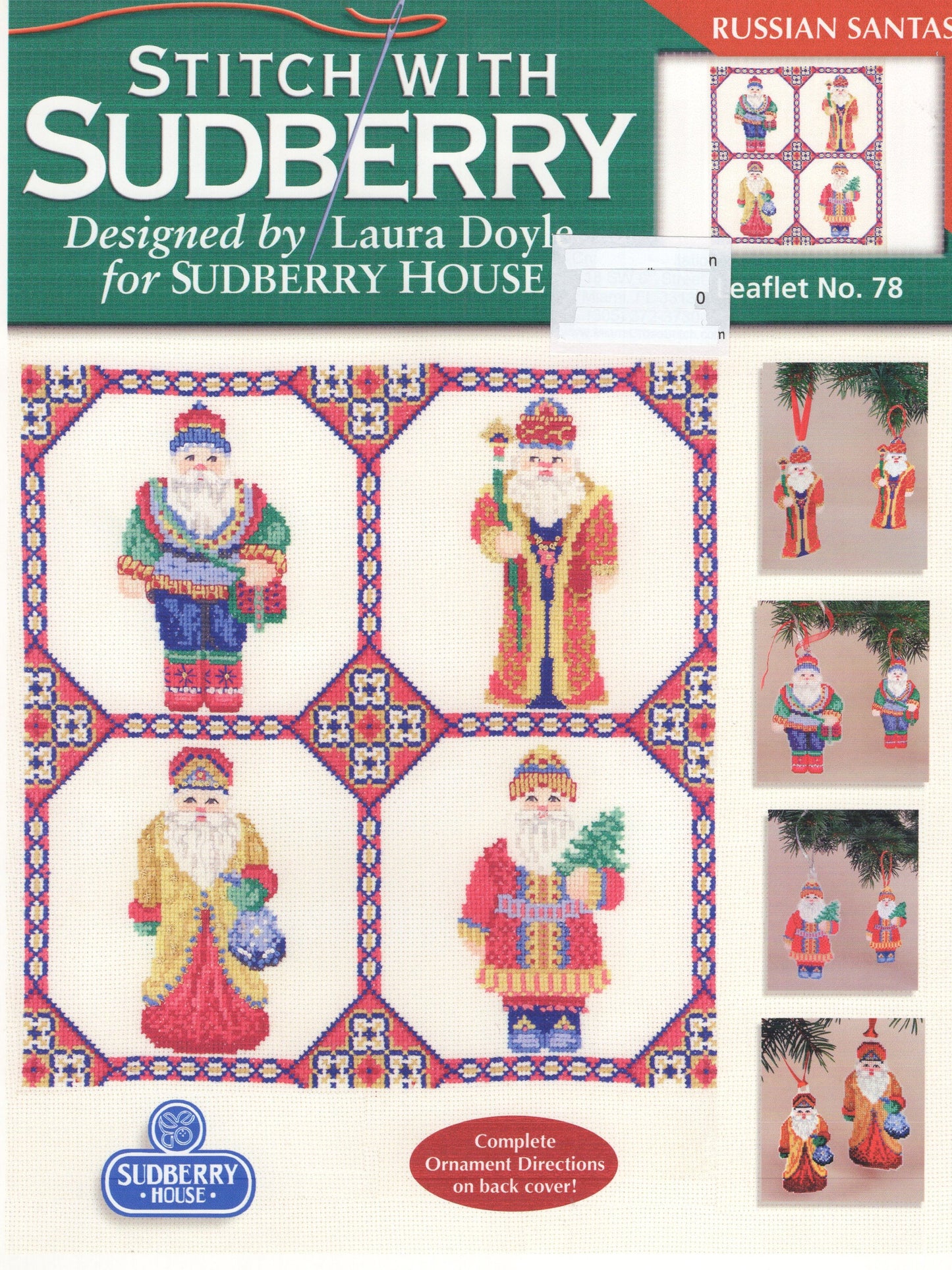 Stitch with Sudberry Russian Santas - #78