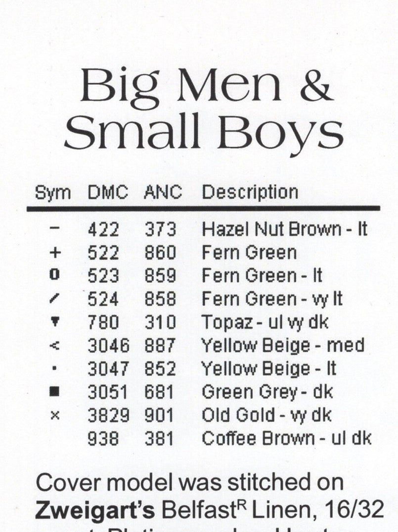 Big Men & Small Boys - L427