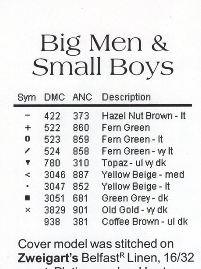 Big Men & Small Boys - L427