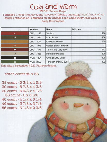 Hello Winter - set of 9 patterns
