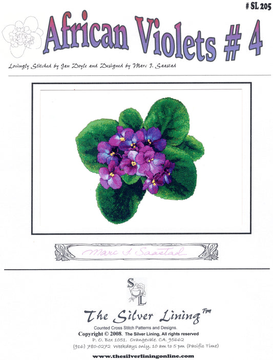 African Violets #4 - #SL205