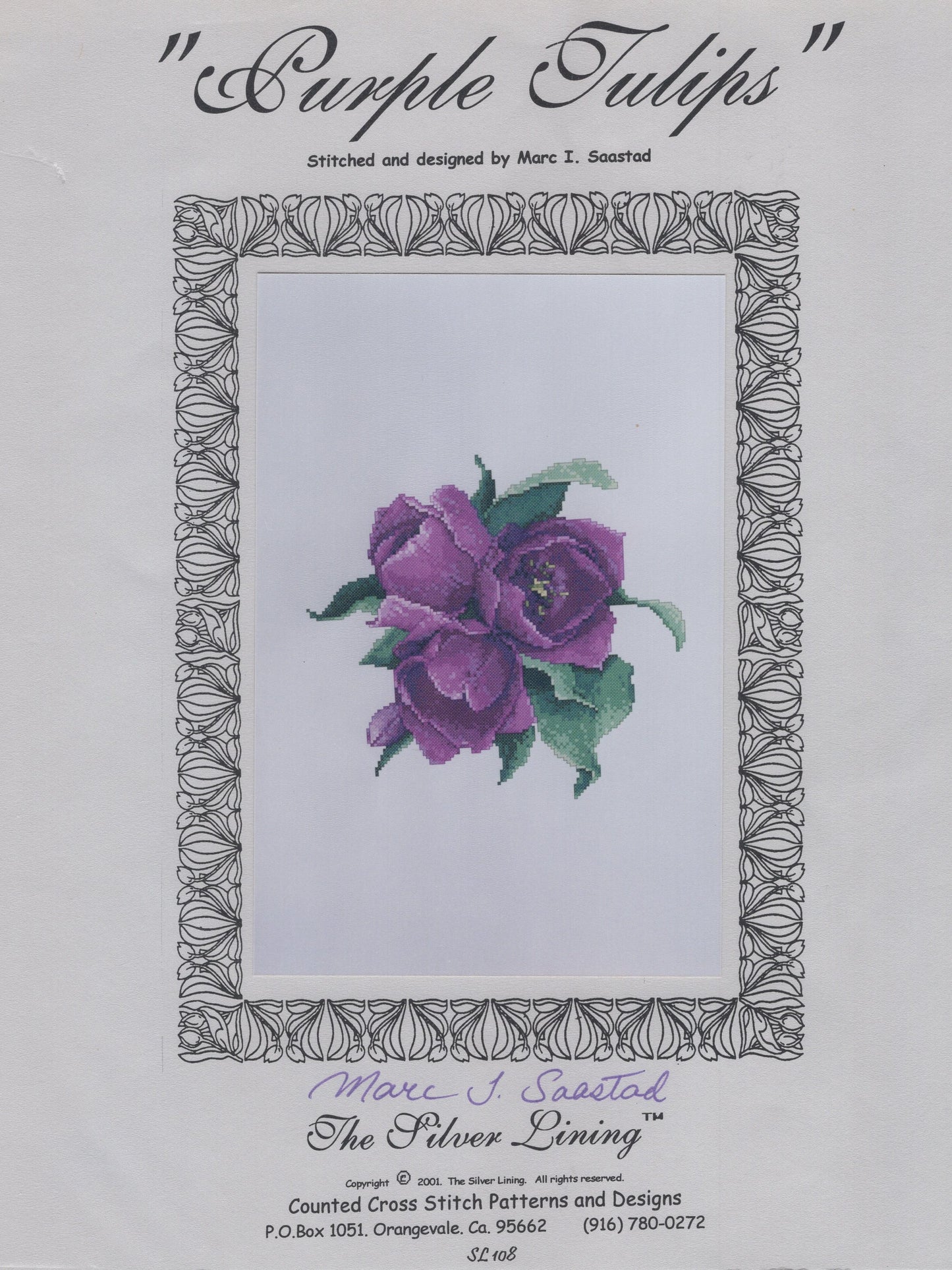 Purple Tulips - SL108