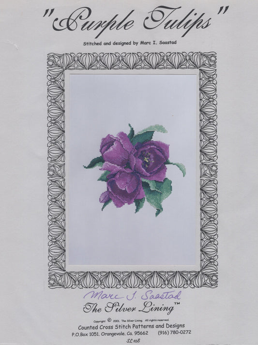 Purple Tulips - SL108