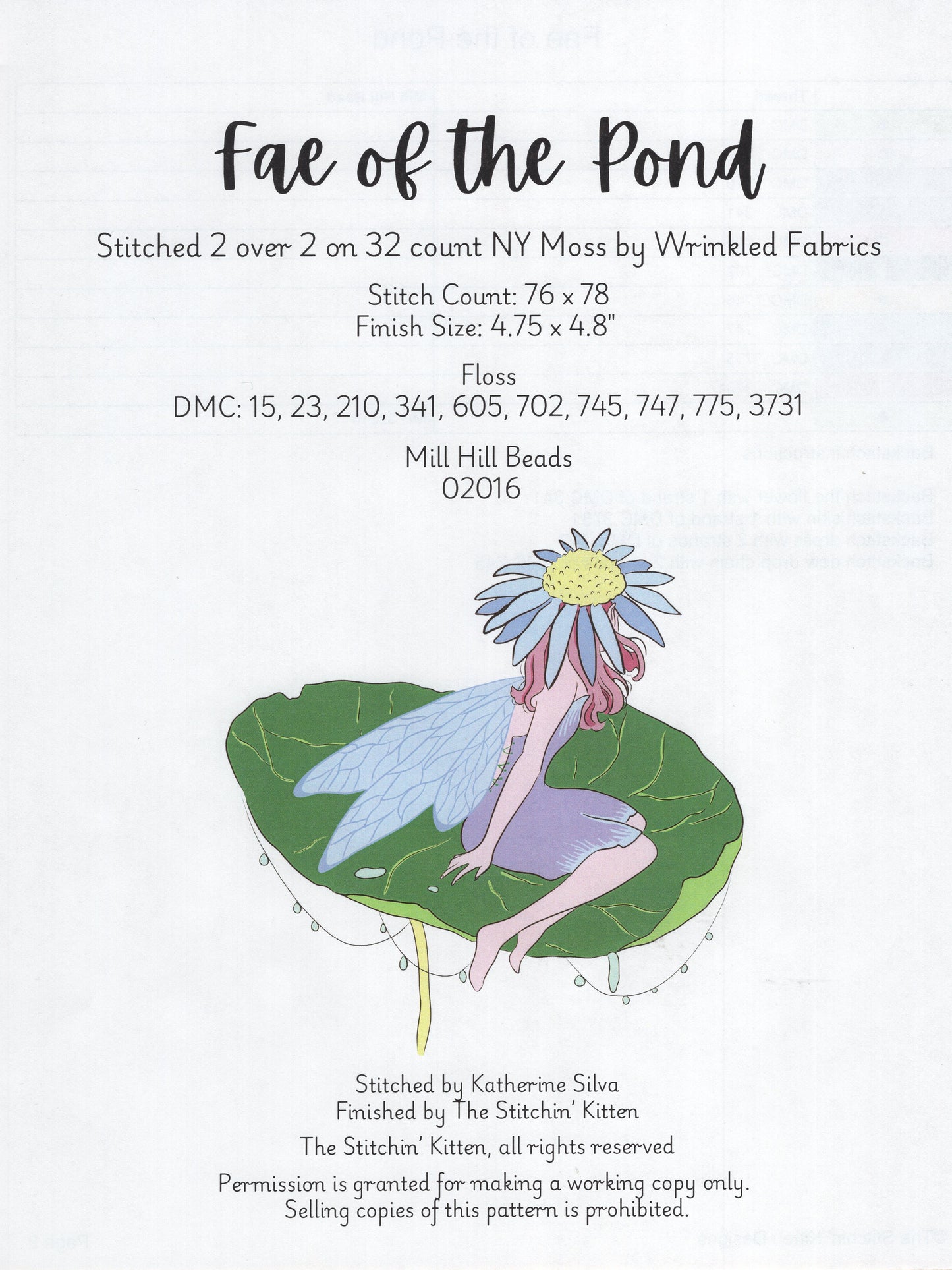 Fae on the Pond