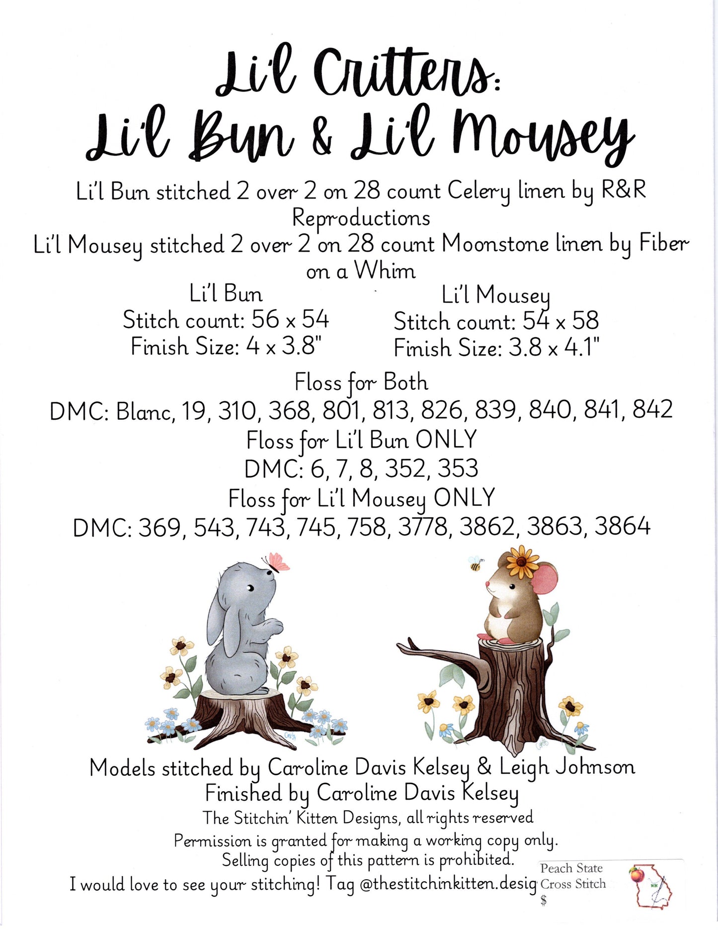 Li'l Bun & Li'l Mousey
