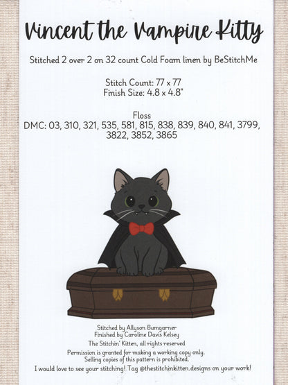 Vincent the Vampire Kitty