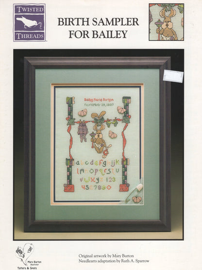 Birth Sampler For Bailey