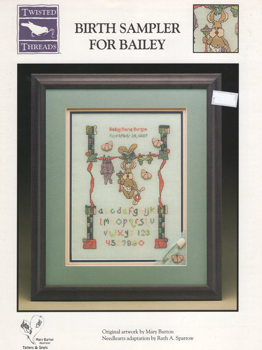 Birth Sampler For Bailey