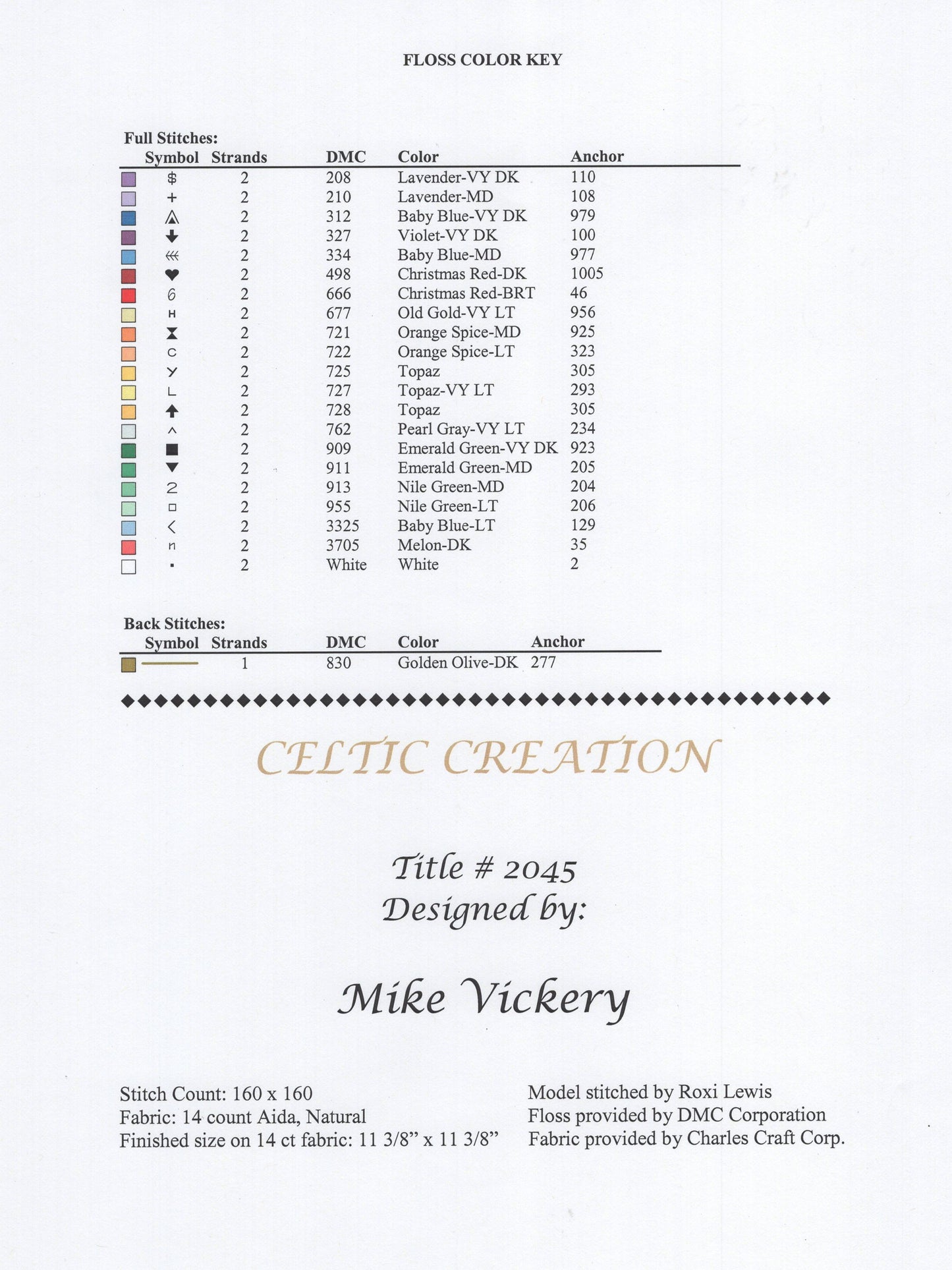 Celtic Creations - #2045