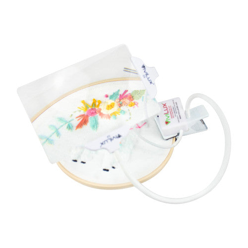 ViviLux magnifier with craft light and clip