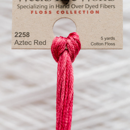 Weeks Dye Works - Aztec Red, 2258