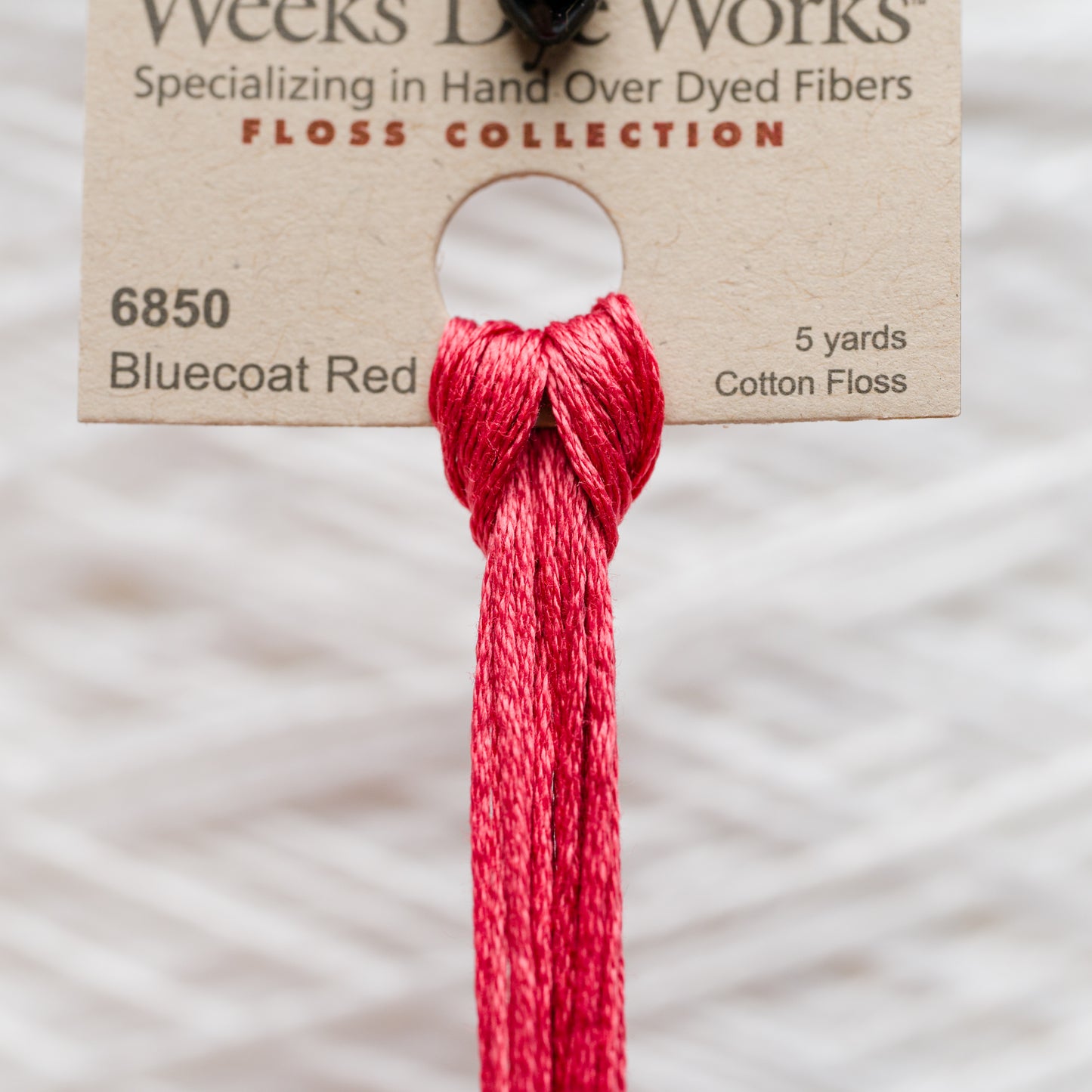 Weeks Dye Works - Bluecoat Red, 6850