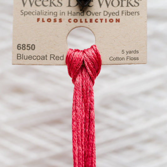 Weeks Dye Works - Bluecoat Red, 6850