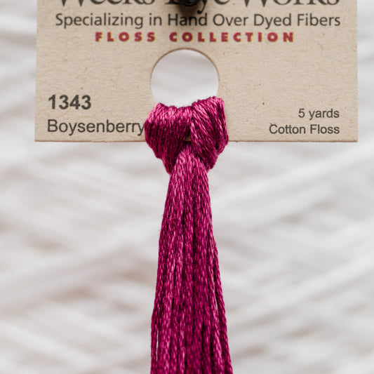Weeks Dye Works - Boysenberry, 1343