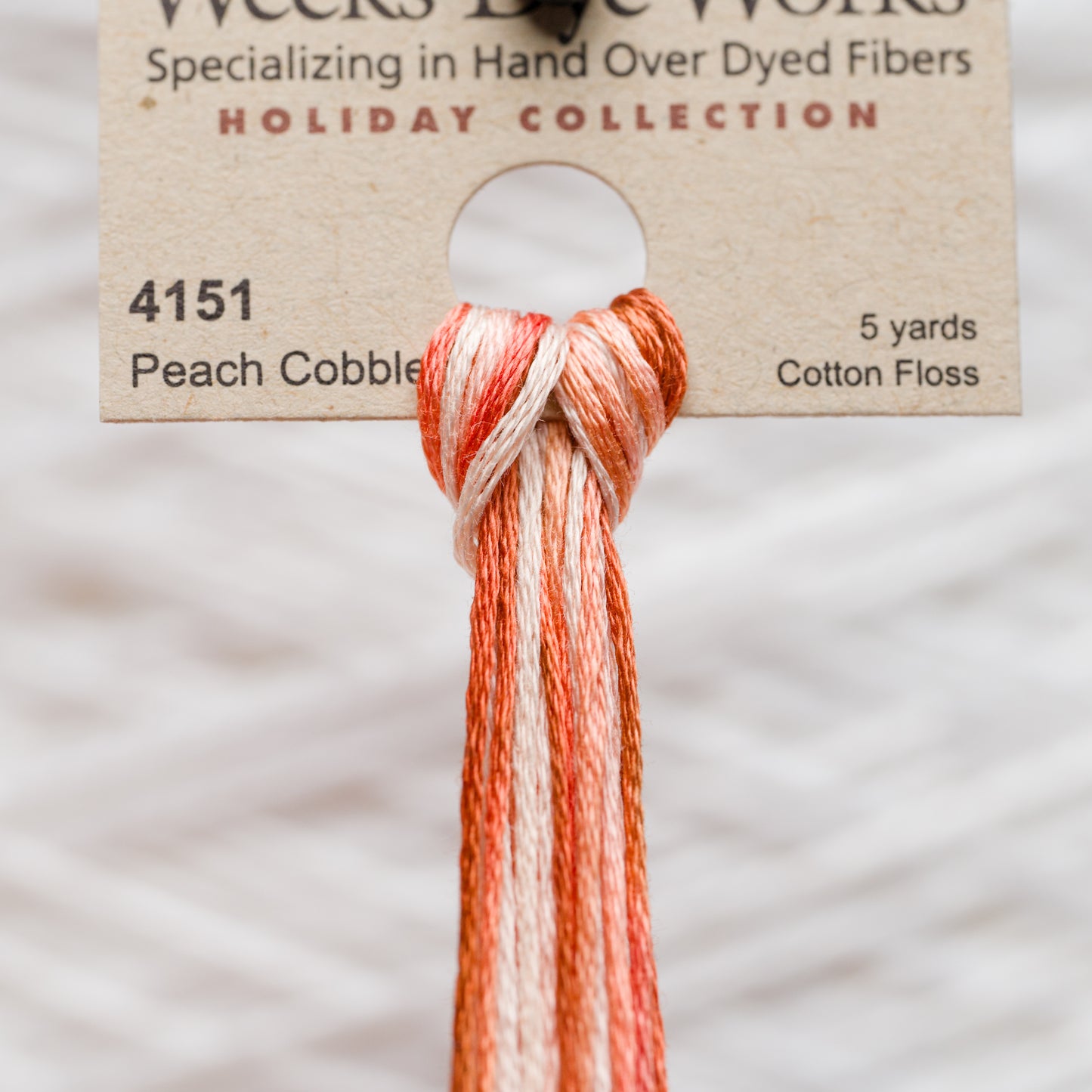 Weeks Dye Works - Peach Cobbler, 4151