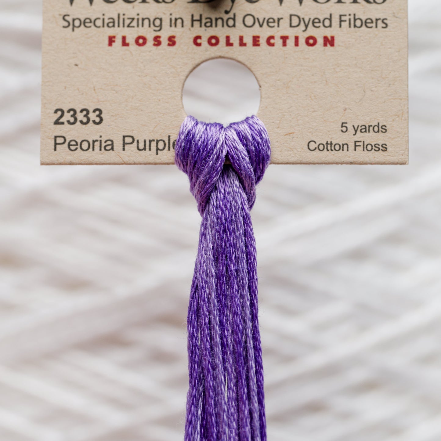 Weeks Dye Works - Peoria Purple, 2333