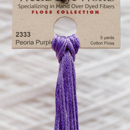 Weeks Dye Works - Peoria Purple, 2333