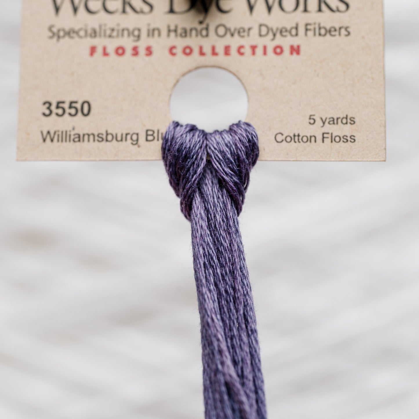 Weeks Dye Works - Williamsburg Blue, 3550