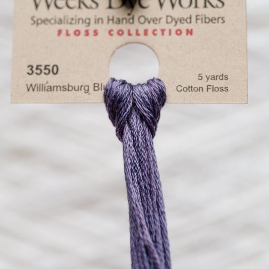 Weeks Dye Works - Williamsburg Blue, 3550
