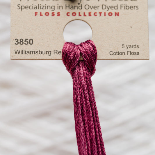 Weeks Dye Works - Williamsburg Red, 3850