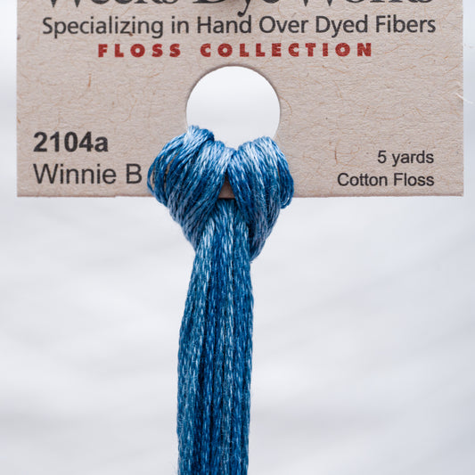 Weeks Dye Works - Winnie B Blue, 2104a