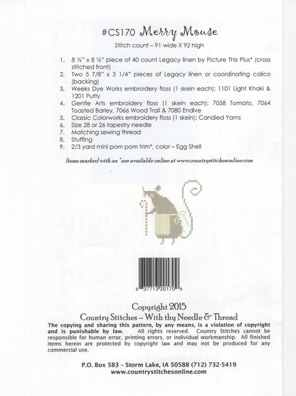 Merry Mouse - #CS170