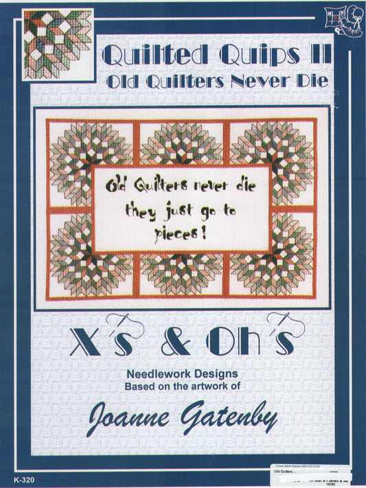 Quilted Quips II, Old Quilters Never Die - K320