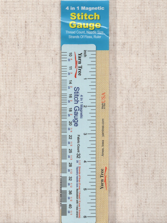 magnetic cross stitch gauge